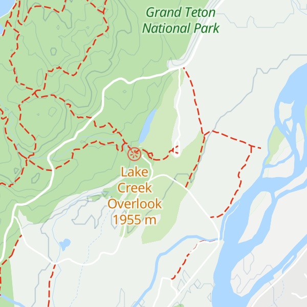 Map of Laurance S. Rockefeller Preserve Center