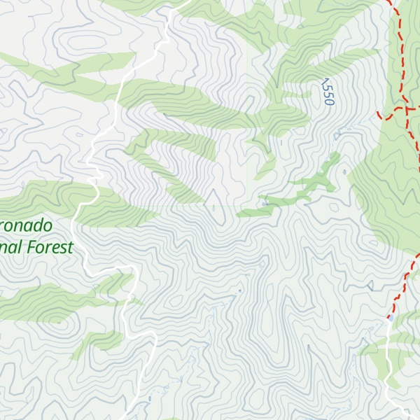 Map of Oracle Hill