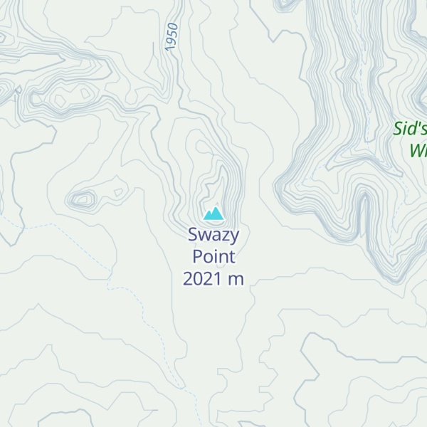 Map of Swazy Point