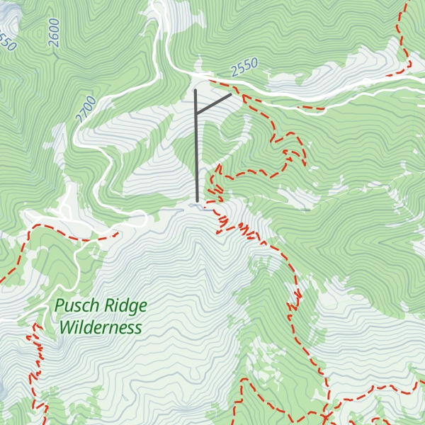 Map of Radio Ridge