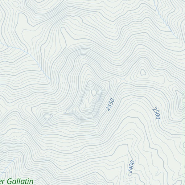 Map of Red Mountain
