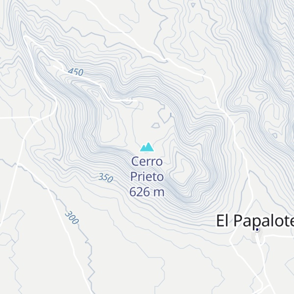 Map of Cerro Prieto