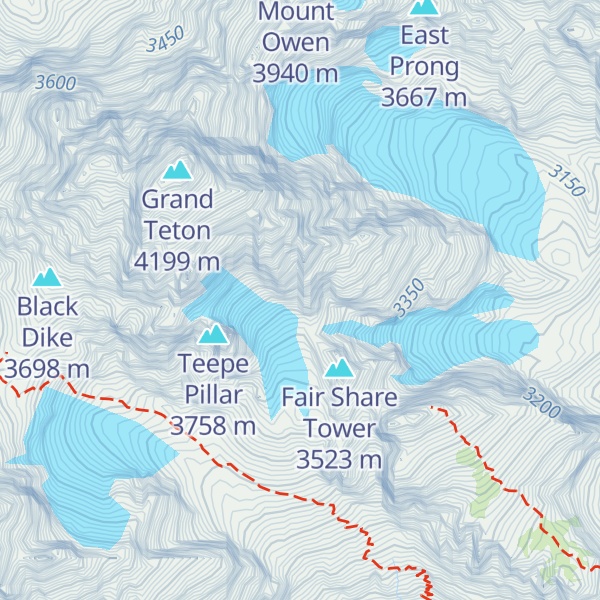 Map of Pemmican Pinnacle