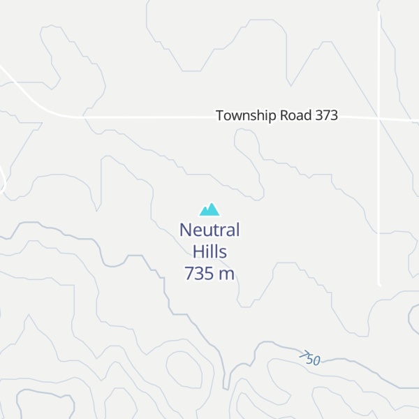 Map of Neutral Hills