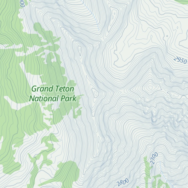 Map of Elk Mountain