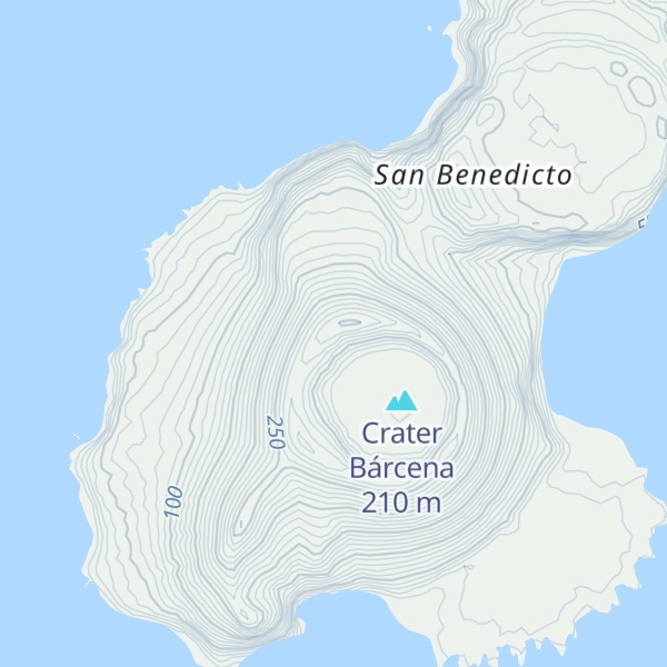Map of Bárcena