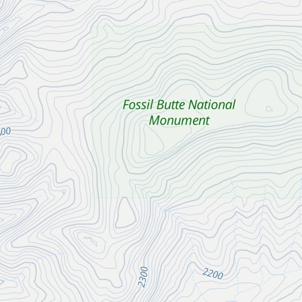 Map of Rubey Point
