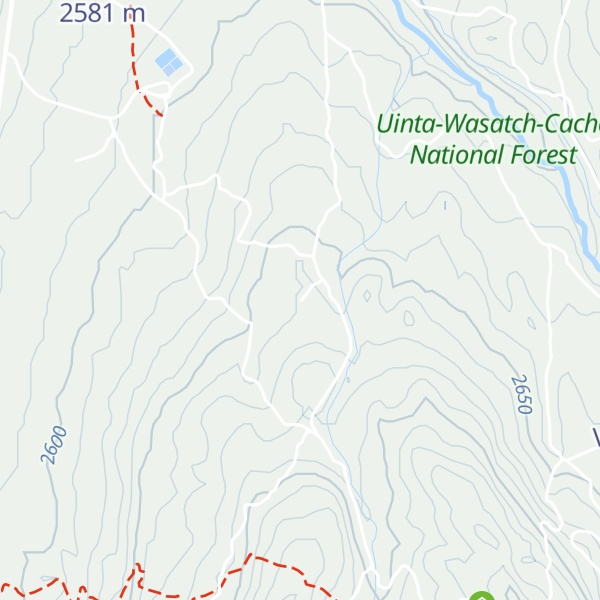 Map of Bear Claw Yurt