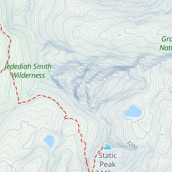 Map of Buck Mountain
