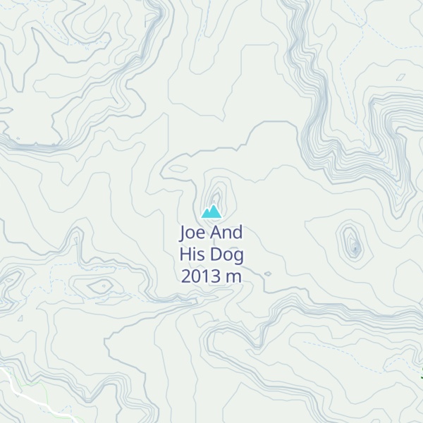 Map of Joe And His Dog