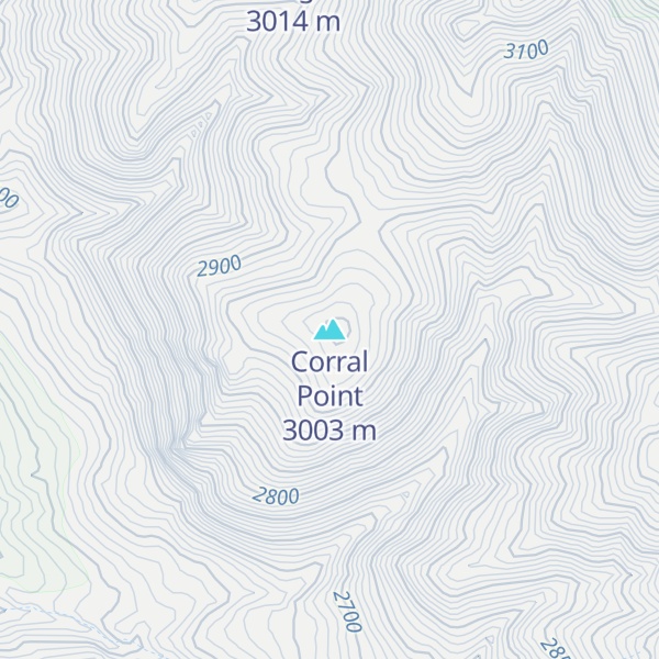 Map of Corral Point