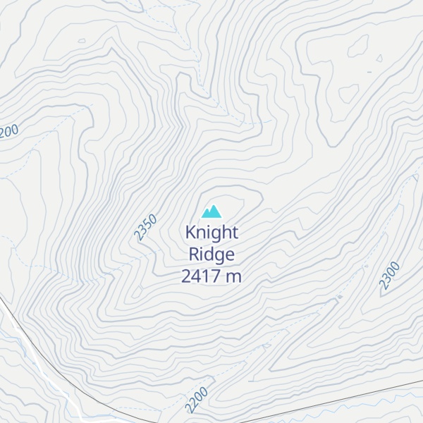 Map of Knight Ridge