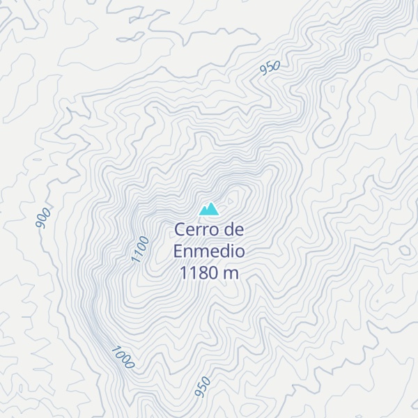 Map of Cerro de Enmedio