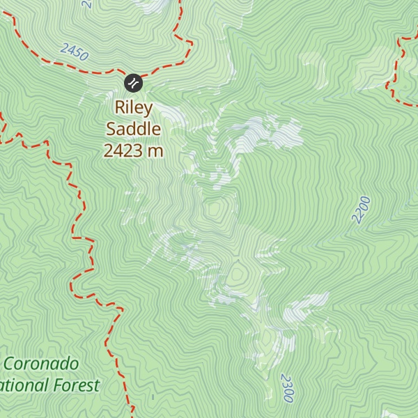 Map of Josephine Peak