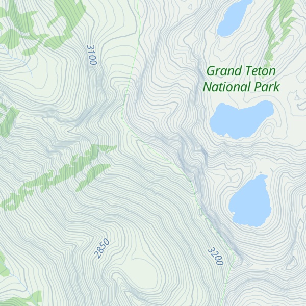 Map of Glacier Benchmark