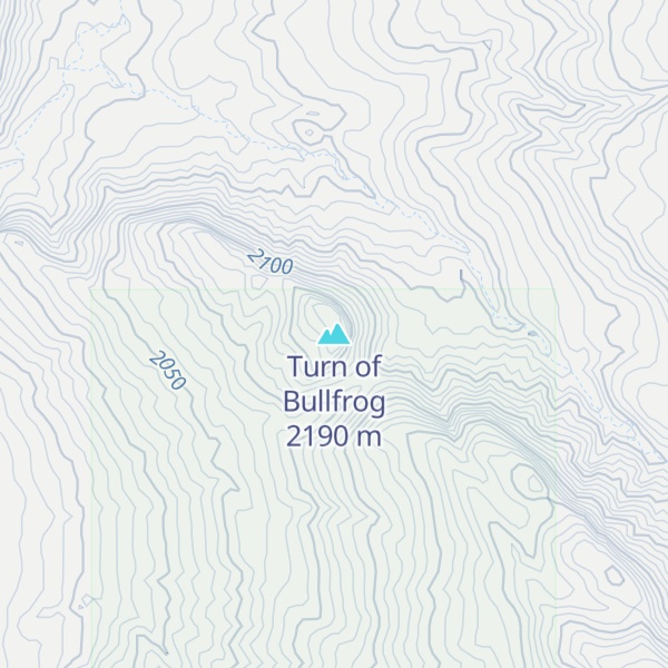 Map of Turn of Bullfrog
