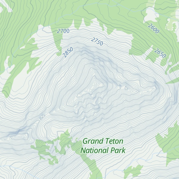 Map of Window Peak