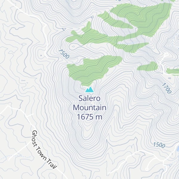 Map of Salero Mountain