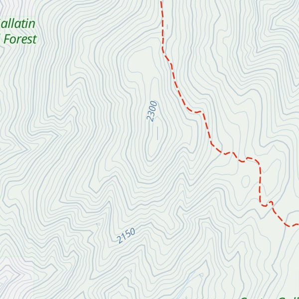 Map of Grassy Mountain