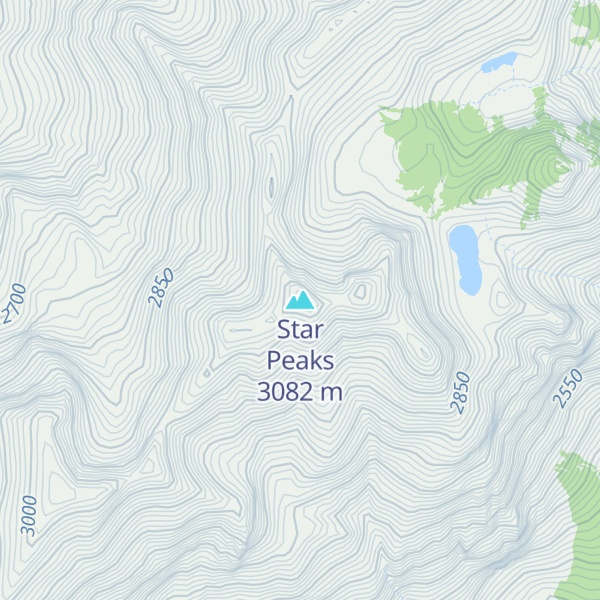 Map of Star Peaks