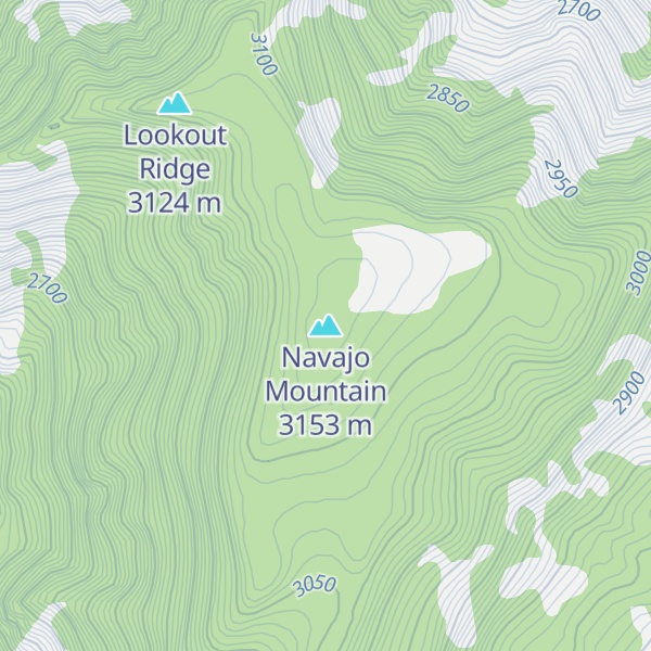 Map of Navajo Mountain