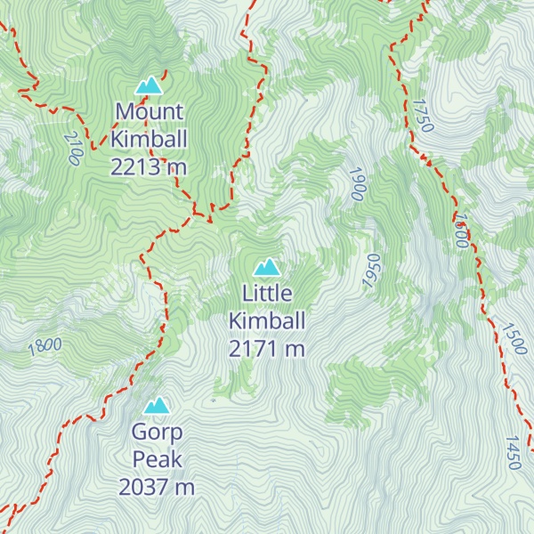 Map of Little Kimball