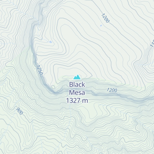 Map of Black Mesa