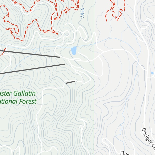 Map of Snowflake Hut