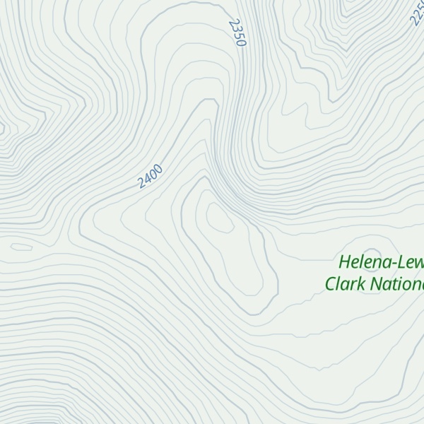 Map of Thunder Mountain