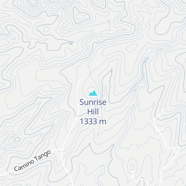 Map of Sunrise Hill