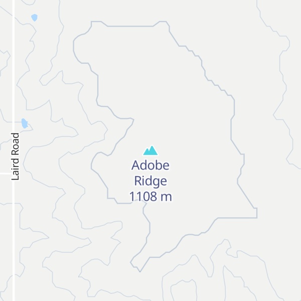 Map of Adobe Ridge