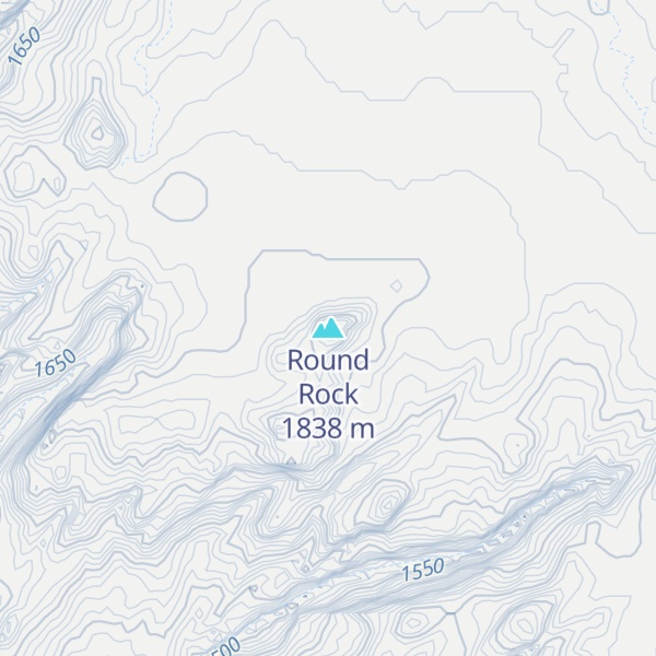 Map of Round Rock