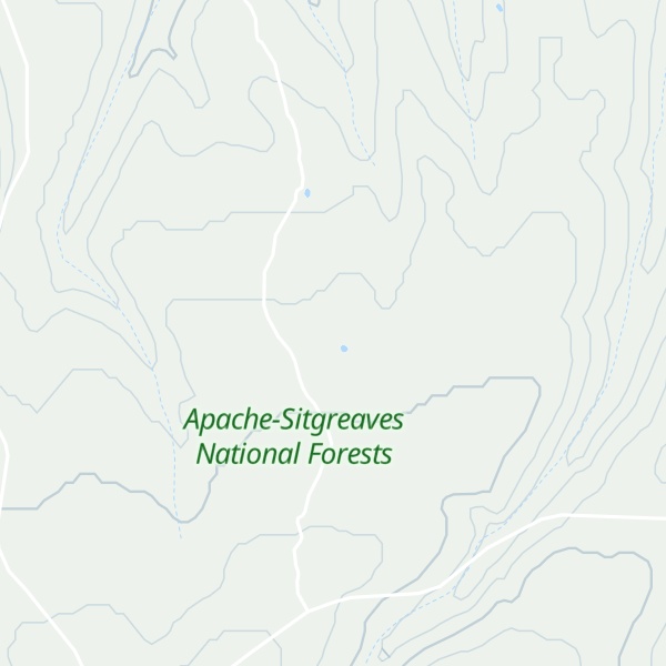 Map of Barney Ridge