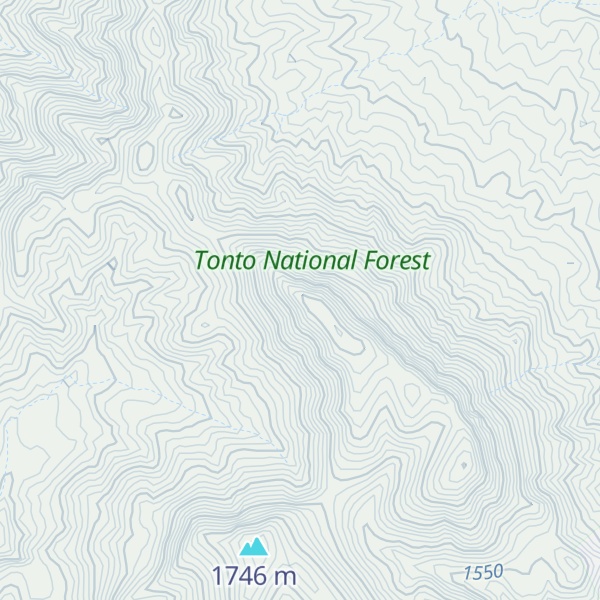 Map of Webster Mountain