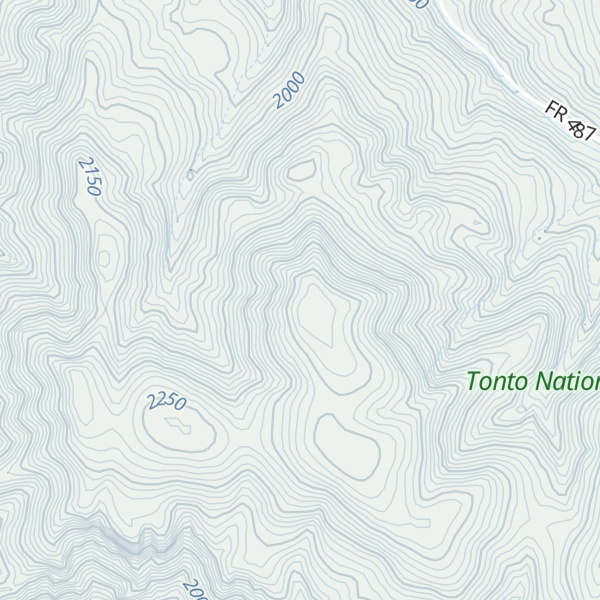 Map of Carr Mountain