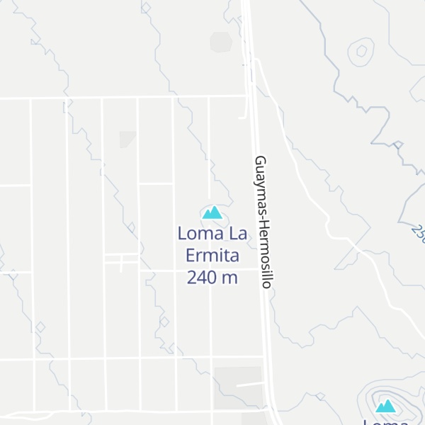 Map of Loma La Ermita