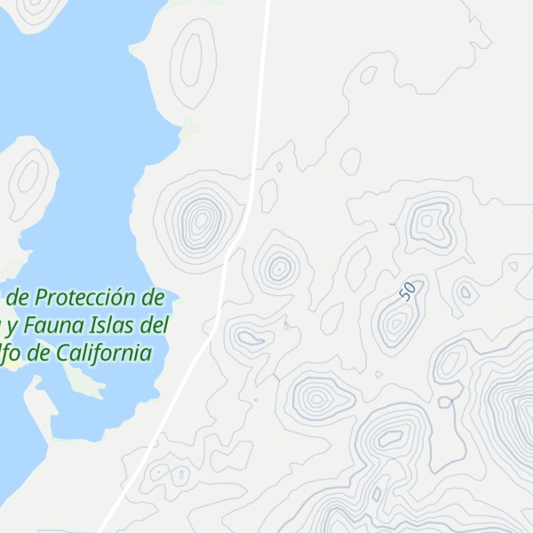 Map of Cerro La Ventana