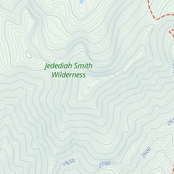 Map of Taylor Mountain