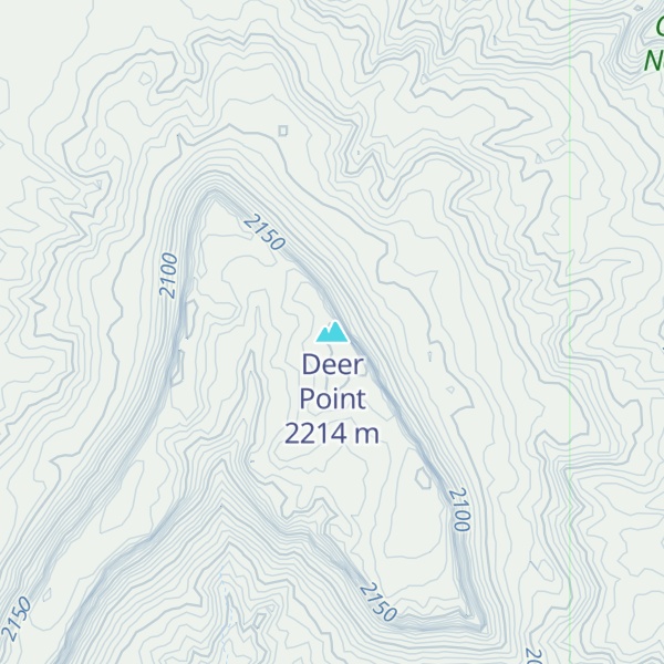 Map of Deer Point
