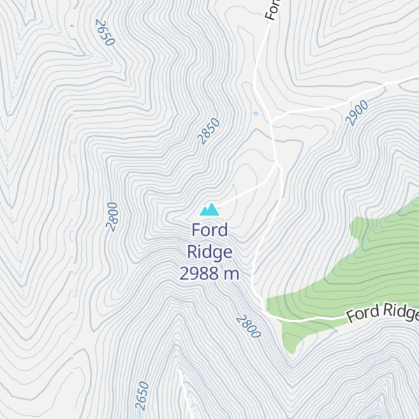 Map of Ford Ridge