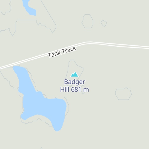 Map of Badger Hill