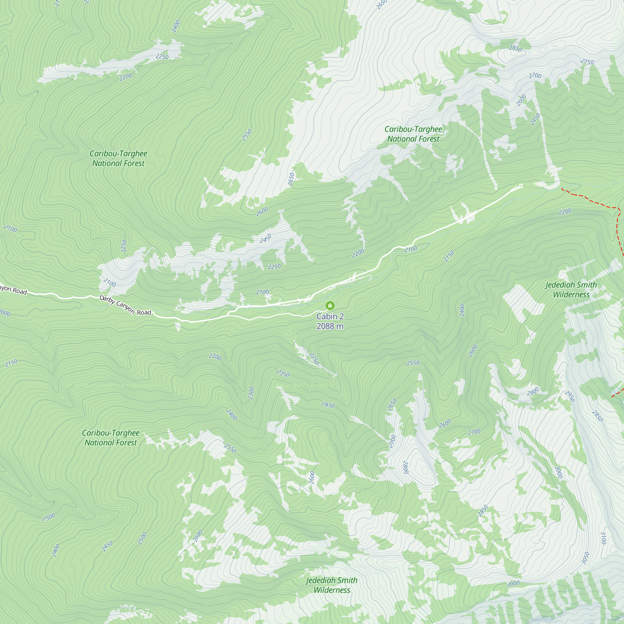 Cabin 4 map