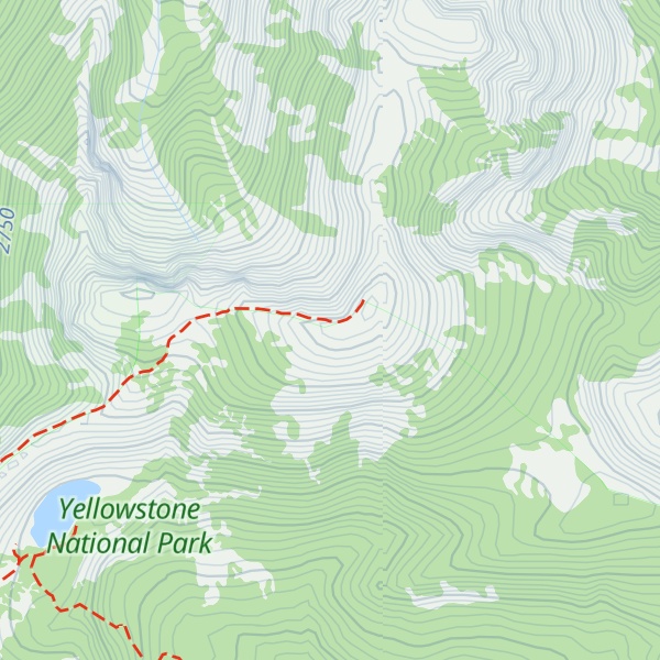 Map of Sheep Mountain