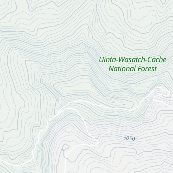 Map of Red Creek Mountain