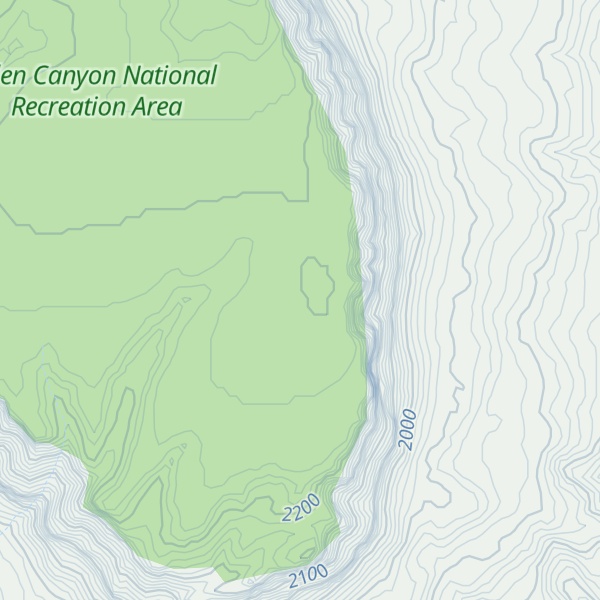 Map of Navajo Point