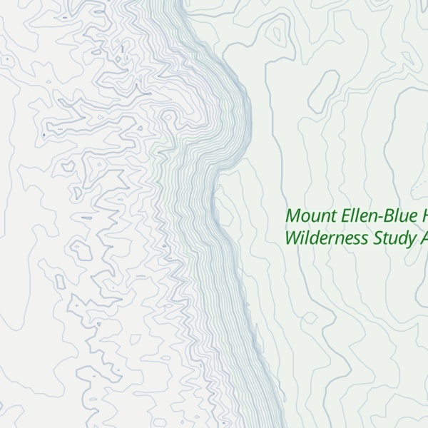 Map of Thompson Mesa
