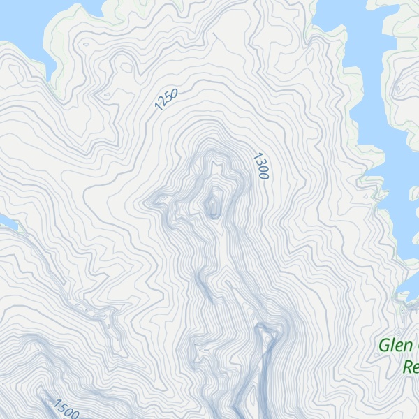 Map of Cathedral Butte
