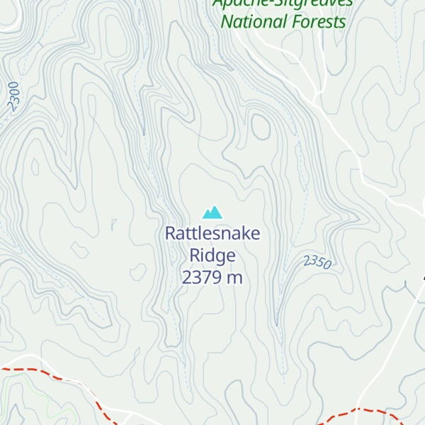 Map of Rattlesnake Ridge