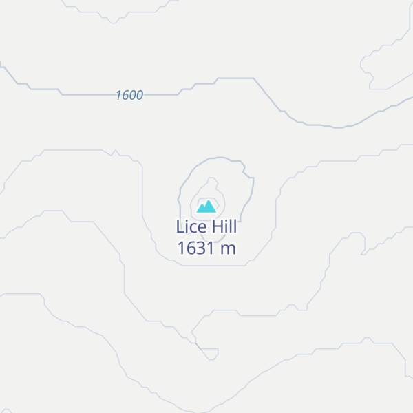 Map of Lice Hill