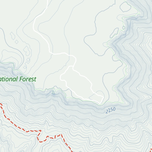 Map of Promontory Butte